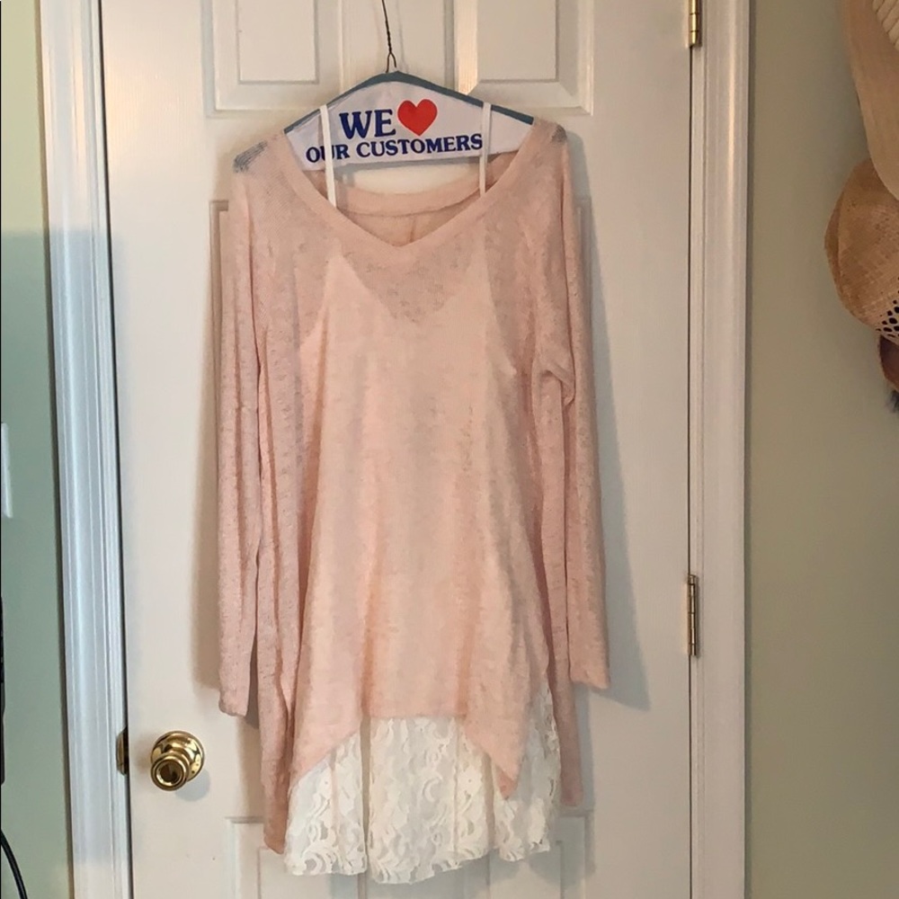 Two piece sweater dress